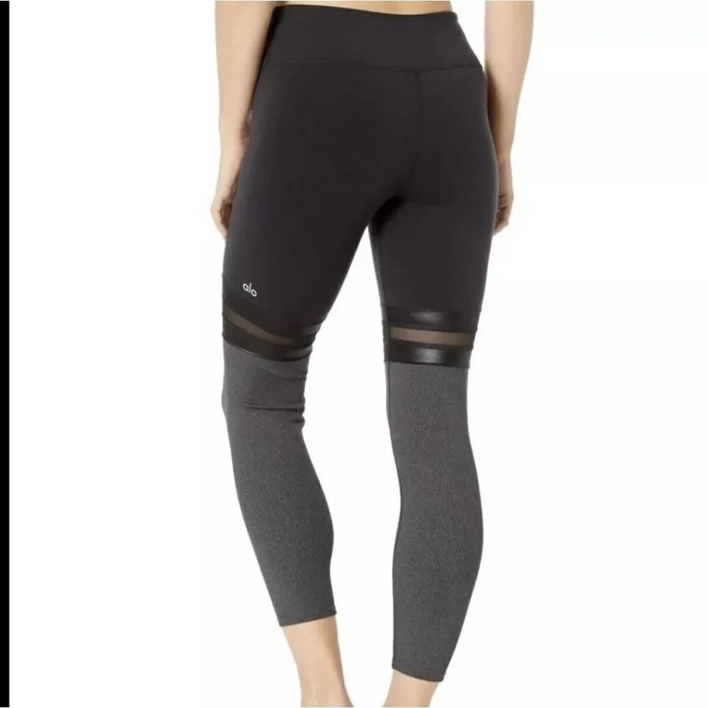 Alo Yoga Black Alosoft Momentum Legging Size XS